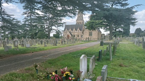 Graveyard in Cheltenham